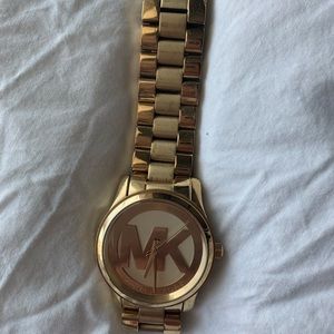 Gold Michael Kors watch